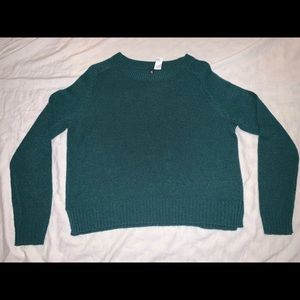 Fuzzy Crewneck Sweater